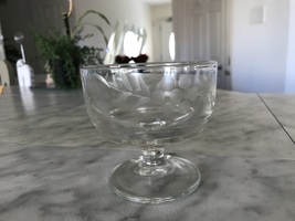 Princess House Heritage Cut Glass Steam (chipped foot) - $4.25