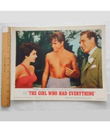 Movie Lobby Card 1961 Girl Who Had Everything Elizabeth Taylor Fernando ... - $10.00