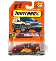 Matchbox Mustang Cobra Street Cruisers #73 1997 Diecast Toy Car NEW - £7.61 GBP