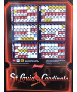 2023 St. Louis Cardinals Magnet Schedule - 3/30/2023 Home Opener  - £11.72 GBP