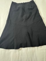 Susan Bristol Women’s Black Rear Zipper Pull-On SkirtK Size 10 image 6