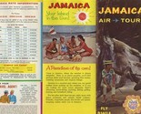 Jamaica Air Tours Brochure Fly BWIA 1962 Hotels Itinerary Fares  - £17.13 GBP