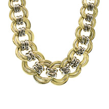 14K Yellow Gold 16 Inch Choker Made In Italy 73 Grams - £3,813.83 GBP