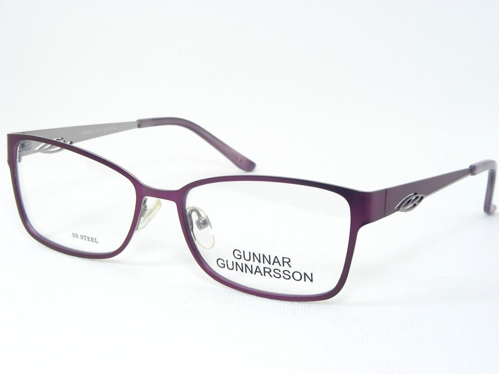 GUNNAR GUNNARSSON GUN4865 Col 2 Viola Plum Occhiali da Sole Telaio 54-16... - $66.91