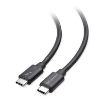 Cable Matters [Intel Certified] 40Gbps Thunderbolt 4 Cable 3.3ft with 8K Video a - £47.30 GBP