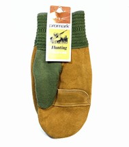 New NWT deadstock vintage Promark Hunting gloves green With tan leather size M - £11.09 GBP