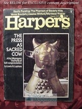 Harpe Rs August 1973 Vance Bourjaily Mordecai Richler Anthony Wolff - £11.25 GBP