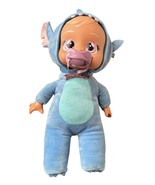 Cry Babies Tiny Cuddles Disney 10&quot; Stitch Inspired Doll Pacifier Crying ... - $15.83