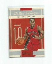 De Mar De Rozan (Toronto Raptors) 2010-11 Panini Classics Card #61 - £3.97 GBP