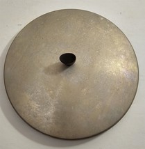Vintage Aluminum Black MC Top Knob 9 1/4&quot; Round Replacement Lid #90 - $352.39 MXN