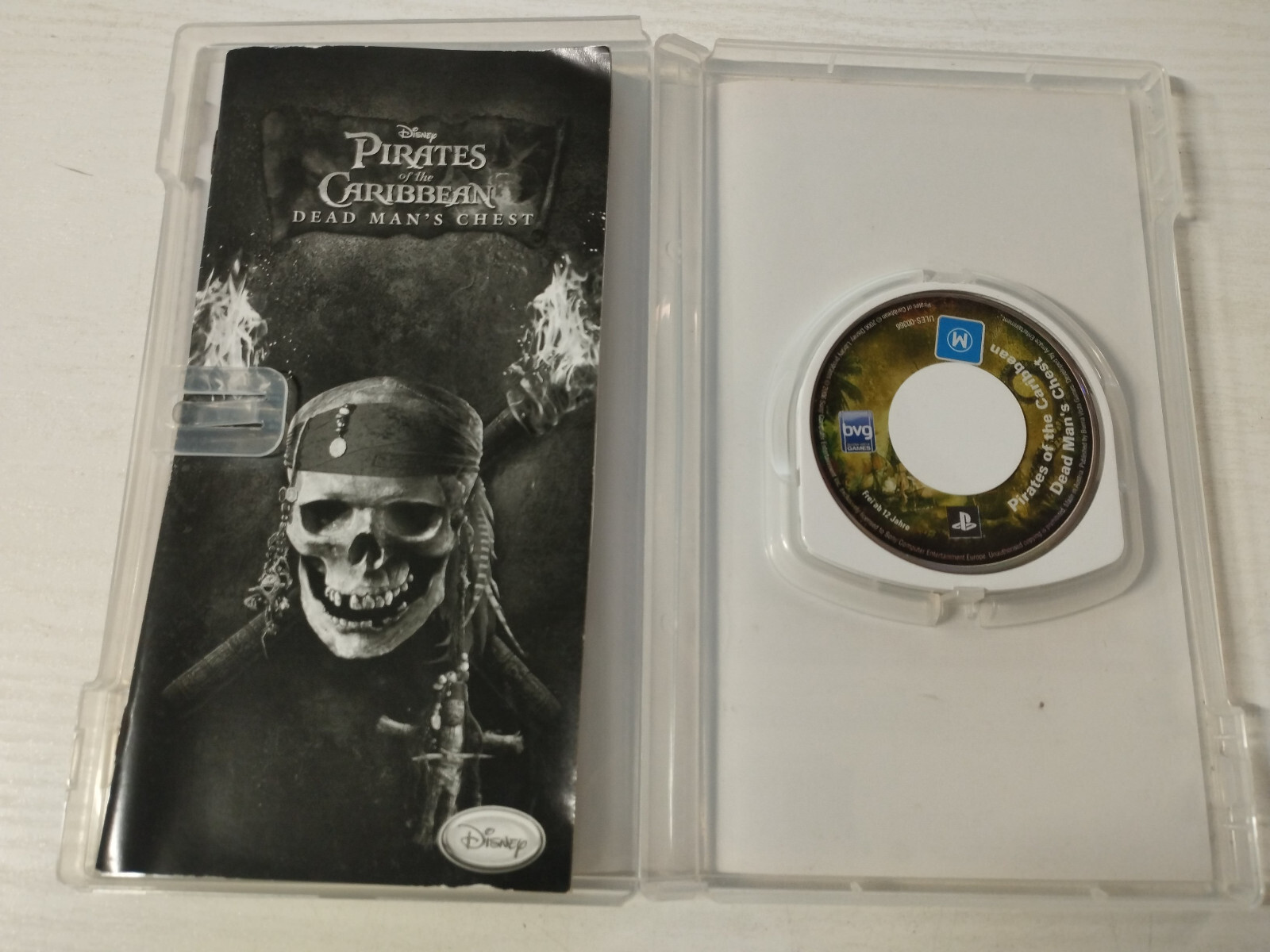 Pirates of the Caribbean Dead Man’ S Chest Essential juego PLAYSTATION Psp Book Item image 4