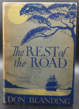 Don Blanding Rest Of The Road First Ed. Signed Hardcover Dj Poems Woodcut Art - £25.03 GBP