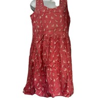 perfect day sailboat sailing Sleeveless Nautical Beach dress - $29.69