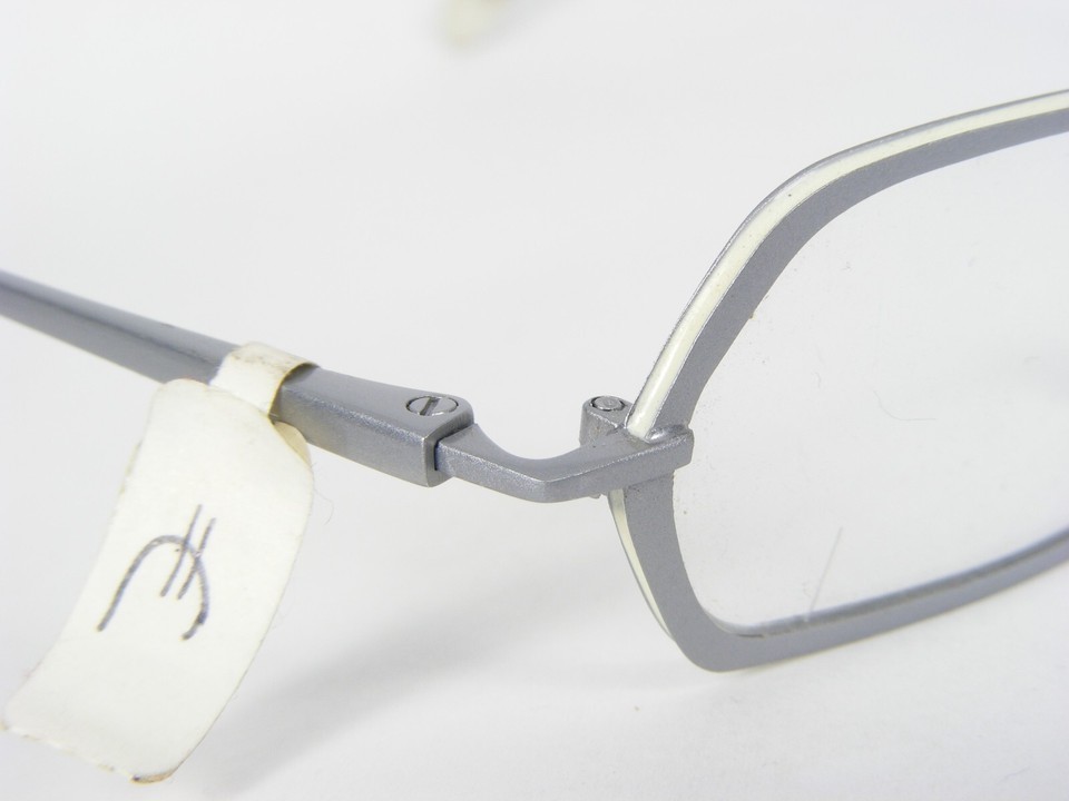 Exalt Cycle EXMOON C2 SILVER UNIQUE EYEGLASSES GLASSES FRAME 47-22-135mm Italy Item image 6