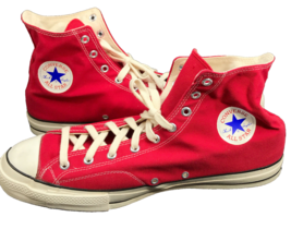 Vintage 1970&#39;s Chuck Taylor All Star Converse High top Converse Sneakers... - £119.49 GBP