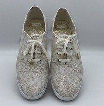 Keds x Rifle Paper Co Champion Collette Womens 8.5M Shoes Sneakers Wedding Bride - £39.32 GBP