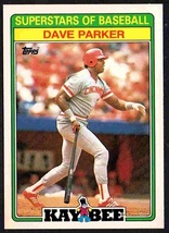 Cincinnati Reds Dave Parker 1988 Kay Bee Superstars Baseball Card #21 nr mt - £0.39 GBP