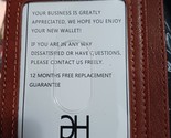GH GOLD HORSE Slim RFID Blocking Card Holder Minimalist Leather Front Po... - £9.28 GBP