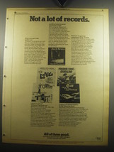 1974 RSO Records Ad - Jack Bruce Out of the Storm; Arthur Lee Reel to Real - £14.59 GBP