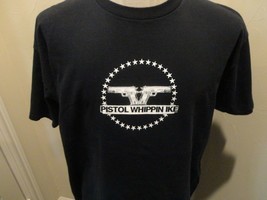 Vtg Black Pistol Whippin Ike Cotton Fruit Loom Cotton T-shirt Adult XL N... - £24.78 GBP