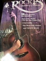 Rockin Country Guitar Songbook Sheet Music 19 Songs Vince Gill Brooks SEE LIST - £21.03 GBP