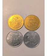 Lot 4 DISNEY Mickey Mouse A PIRATES LIFE FOR ME Mickey Goofy Token Coins - $258.93 MXN