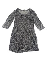 Boden Shirt Womens Size 8 Gray Cream Floral Blouse Top Career Work Business - $22.58 CAD