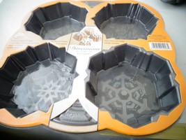 Wilton Dimensions 4 Cavity Snowflake Cake Pan - £17.08 GBP