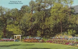 Council Bluffs Iowa IA Fairmount Park Postcard C39 - £2.30 GBP