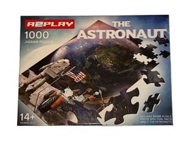 1000pc Space Astronaut Jigsaw Puzzle includes Poster w/Astronaut Facts 14+ yrs image 1