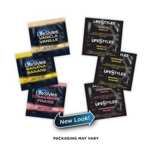 25 CT LifeStyles Assorted Flavors Condoms - $9.89