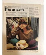 1995 This Six Is A Ten Vintage Article Ephemera Jenna Von Oy Blossom ART2 - £5.16 GBP