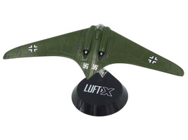 Horten Ho 229 Aircraft Prototype Dark Green German Luftwaffe 1/72 Model Airplane - £49.61 GBP