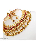 Kundan Jewelry Set Wholesale Jewellery Cheapest Last left Latest Gold Pl... - £15.14 GBP