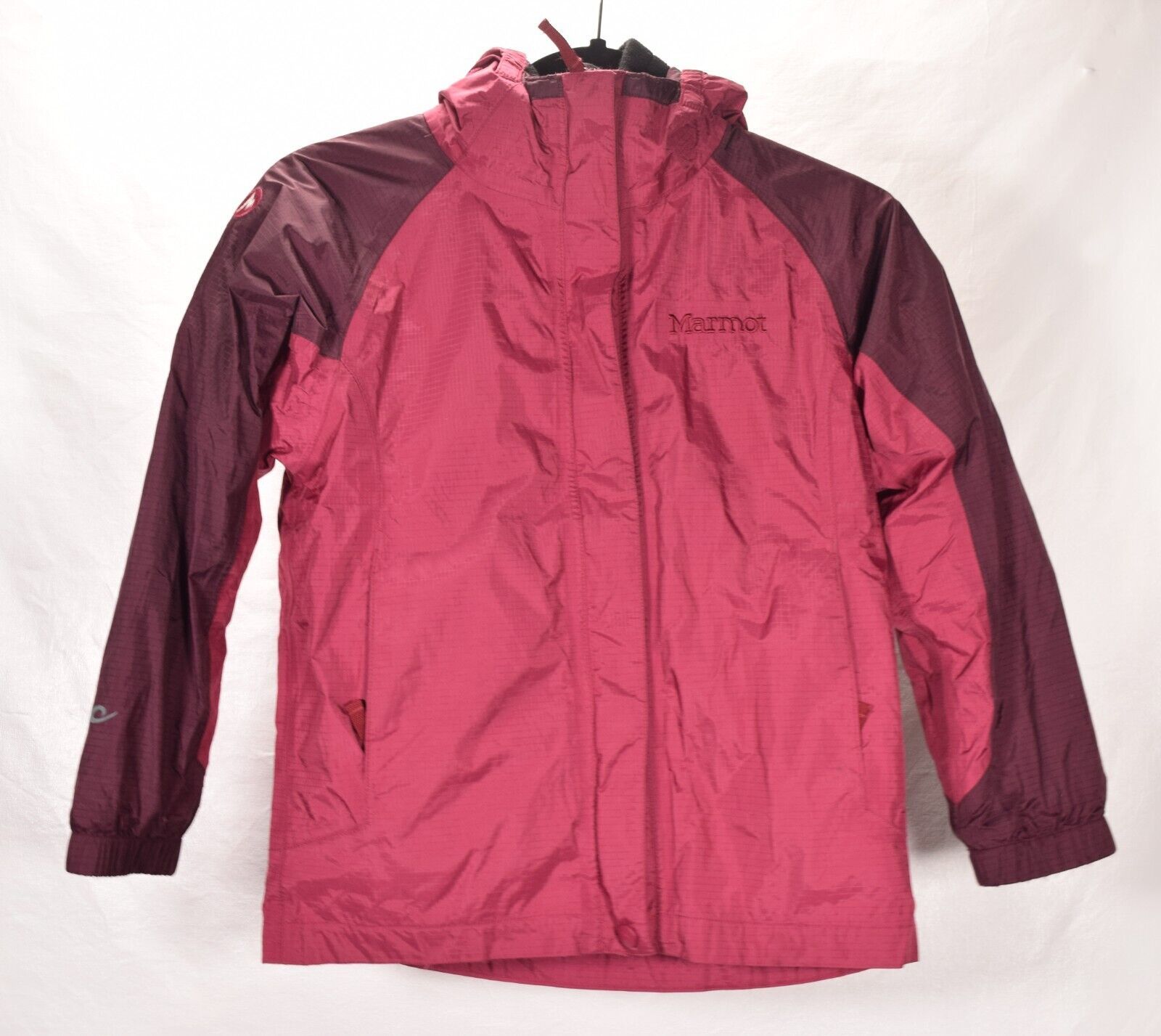 Primary image for Marmot 3 in 1 Girls Zip in Fleece outer Lightweight Wind Breaker Jacket Rain
