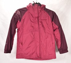 Marmot 3 in 1 Girls Zip in Fleece outer Lightweight Wind Breaker Jacket Rain - $39.60