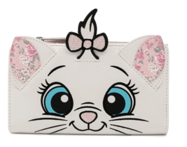 Loungefly Disney Aristocats Marie Floral Face Flap Wallet - £47.54 GBP