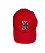 Fan Favorite Boston Red Sox MLB Adult Unisex Adjustable Strap Red Team Logo Hat