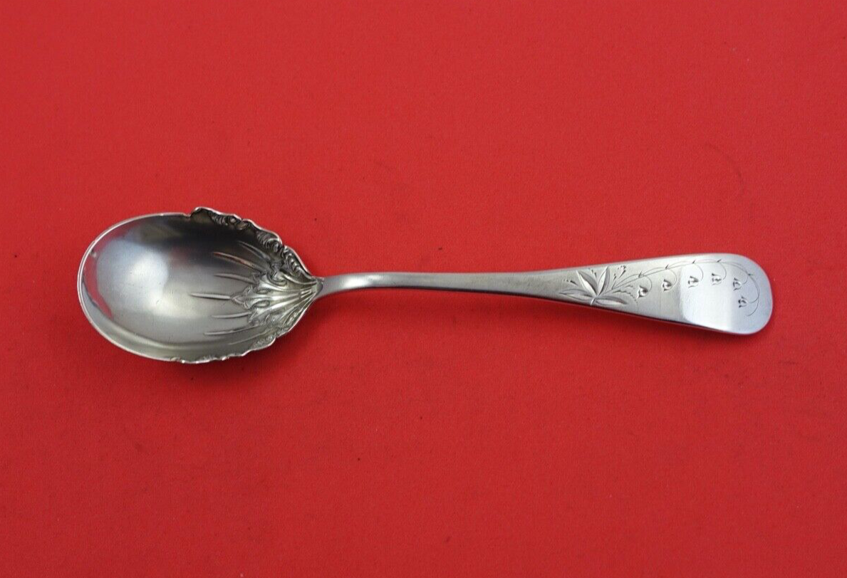 Primary image for Pattern Unknown by Watson Sterling Sugar Spoon brite-cut  5 7/8"