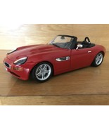 Bburago BMW Z8 Roadster (1999) Diecast Model Car-Scale 1/18-Red-Vintage - $81.00