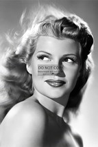 Rita Hayworth Sexy American Actress Portrait 4X6 Publicity Photo Postcard - £6.80 GBP