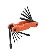 Klein Tools 70550 Hex Wrench Key Set, 11 Fractional Inch-Sized Keys, Orange - $44.85 CAD
