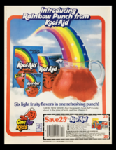 1984 Kool-Aid Rainbow Punch Juice Circular Coupon Advertisement - £14.93 GBP