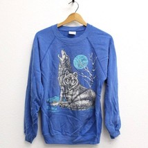 Vintage Cooke City Montana Wolves Sweatshirt Large - £37.15 GBP