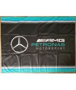 MERCEDES-AMG PETRONAS F1 MOTORSPORT FLAG OEM 2019-2020 GREEN | DEALER - €34,12 EUR
