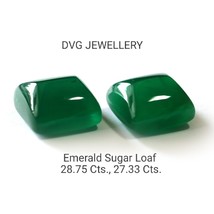 Emerald Sugar Loaf Cabochon , Emerald Sugar Loaf , Emerald Sugar Loaf Cu... - £11,990.33 GBP