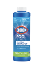 Clorox Pool and Spa Green Algae Eliminator, 32 Fl. Oz. Bottle - £23.87 GBP