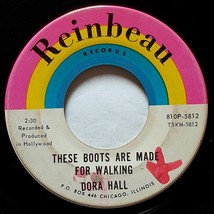 Dora Hall - These Boots Are Made For Walking / Day Dream [7&quot; 45 rpm Single] 1966 - £1.80 GBP