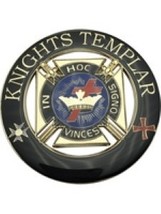 Knights Templar 3&quot; Car or Window Emblem  - $15.99