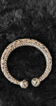 Unisex 925 Sterling Silver Adjustable Antique Art Deco Bracelet Bangle S... - $2,168.80 MXN